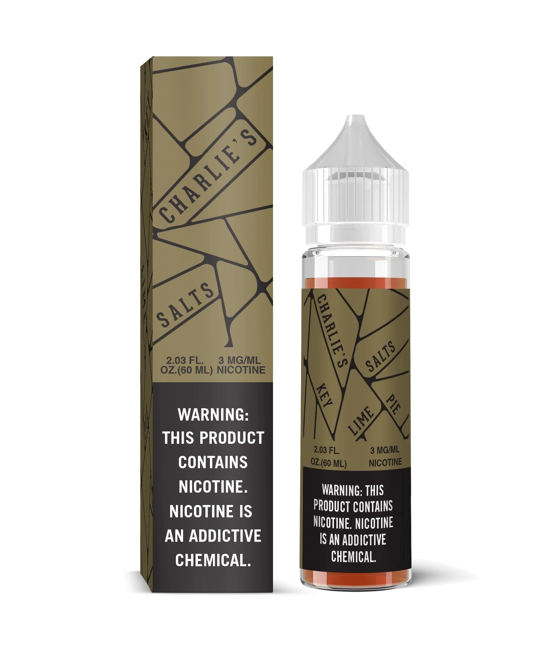CHARLIE'S SALTS | Gold - Key Lime Pie 60ML eLiquid