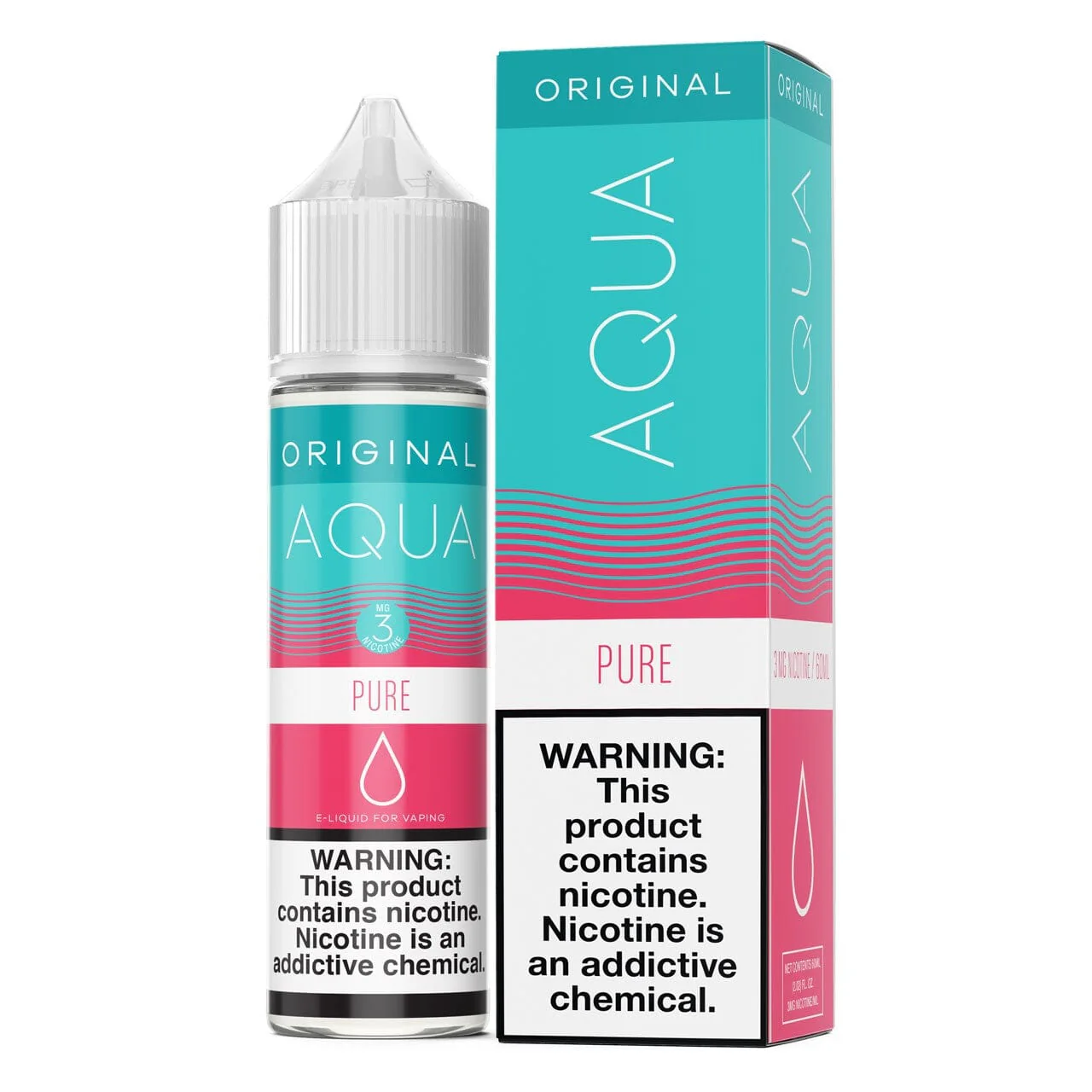 Pure by AQUA Original E-Juice 60ml