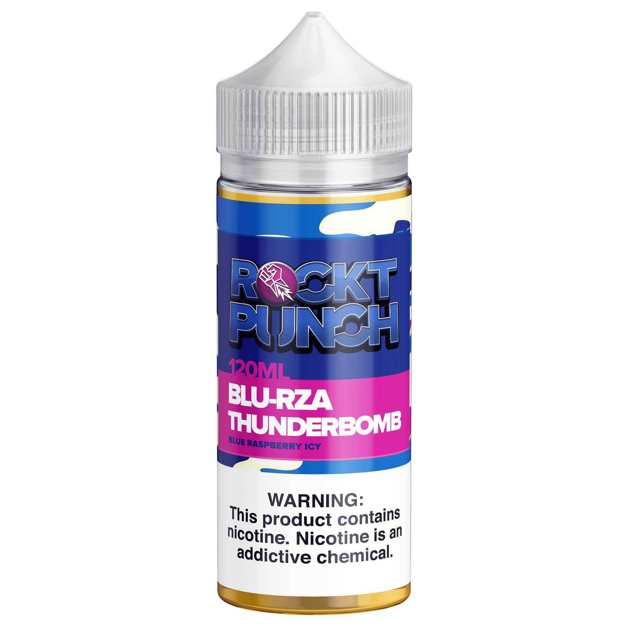 Blu Rza Thunderbomb by Rockt Punch Giant Sized E-Juice 120ml