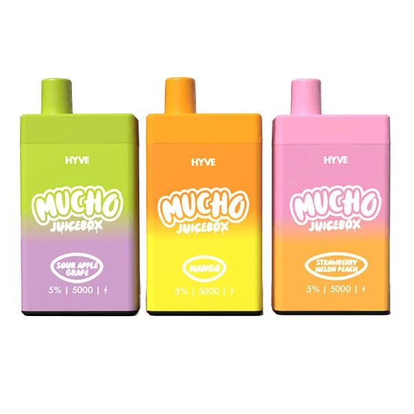 Mucho Hyve Disposable 5000 Puffs 12mL 50mg