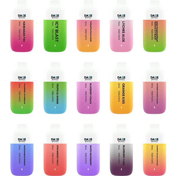 Daze OHMLET Disposable 7000 Puffs 15mL | 0mg, 20mg, 50mg