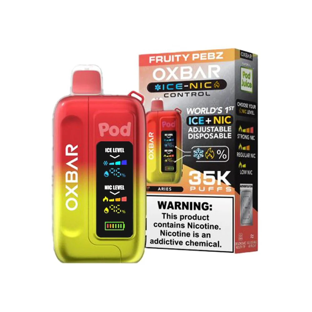 Ice-Nic Control 35000 Puffs Disposable E-Cig by Oxbar 50mg 14mL