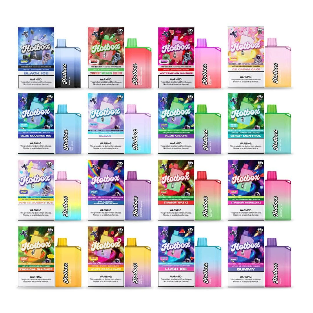 Puff HotBox Disposable 7500 puffs 16mL 50mg