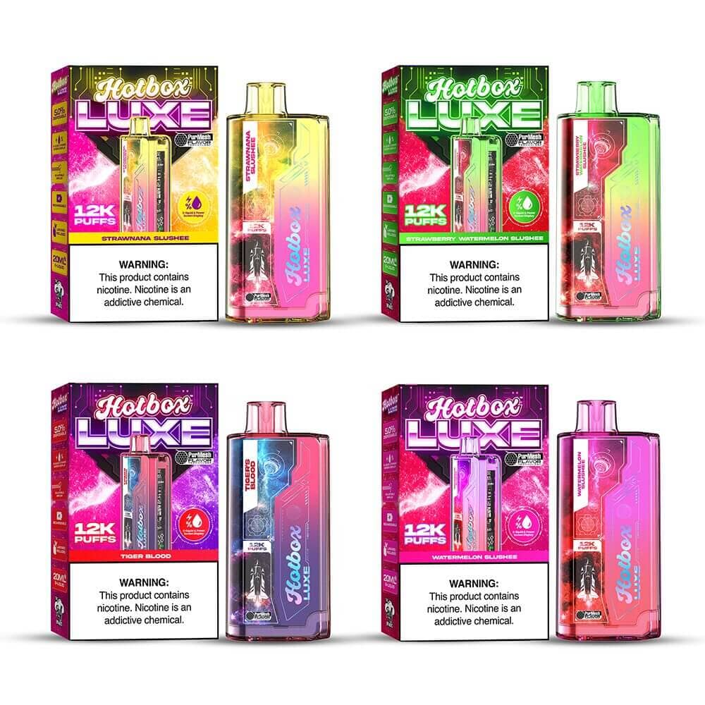 Puff HotBox Luxe Disposable 12000 puffs 20mL 50mg