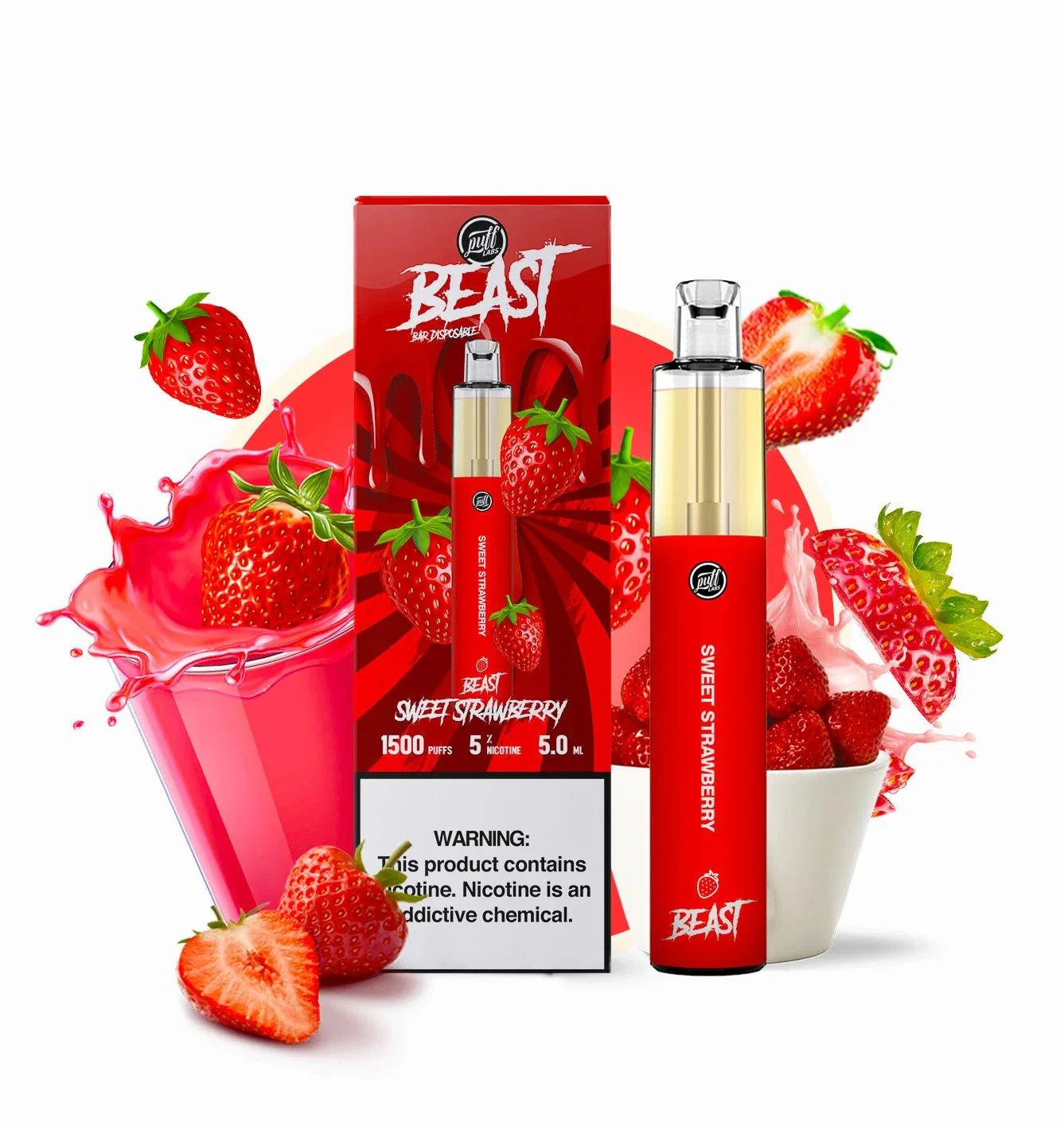 PUFF LABS | Puff Beast Bar Disposable 1500 Puff (Individual)