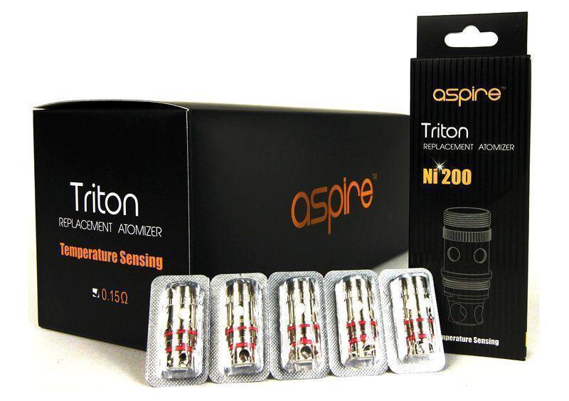 Aspire Triton NI200 Temperature Sensing Coil Heads (Pack of 5)