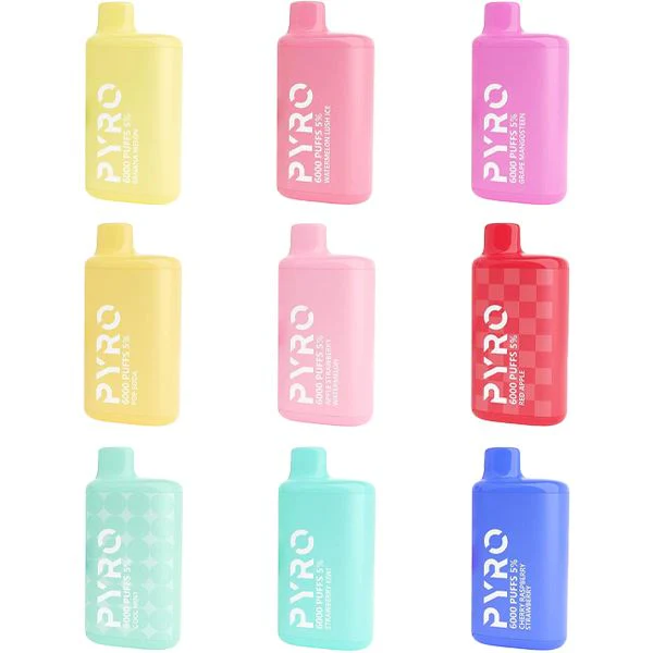 Pyro Disposable 6000 Puffs 13ml 50mg