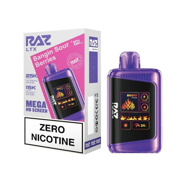LTX Zero 25K Puff Disposable E-Cig by RAZ 16mL
