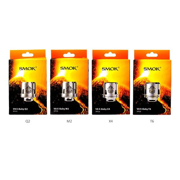 SMOK TFV8 X-Baby Beast Brother -  Replacement Coils (Pack of 3)