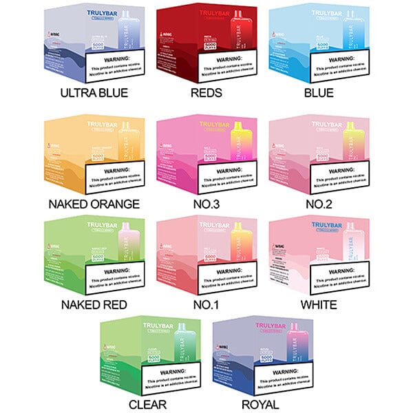 Truly Bar Tobacco Series Disposable 5000 Puffs 13mL 50mg