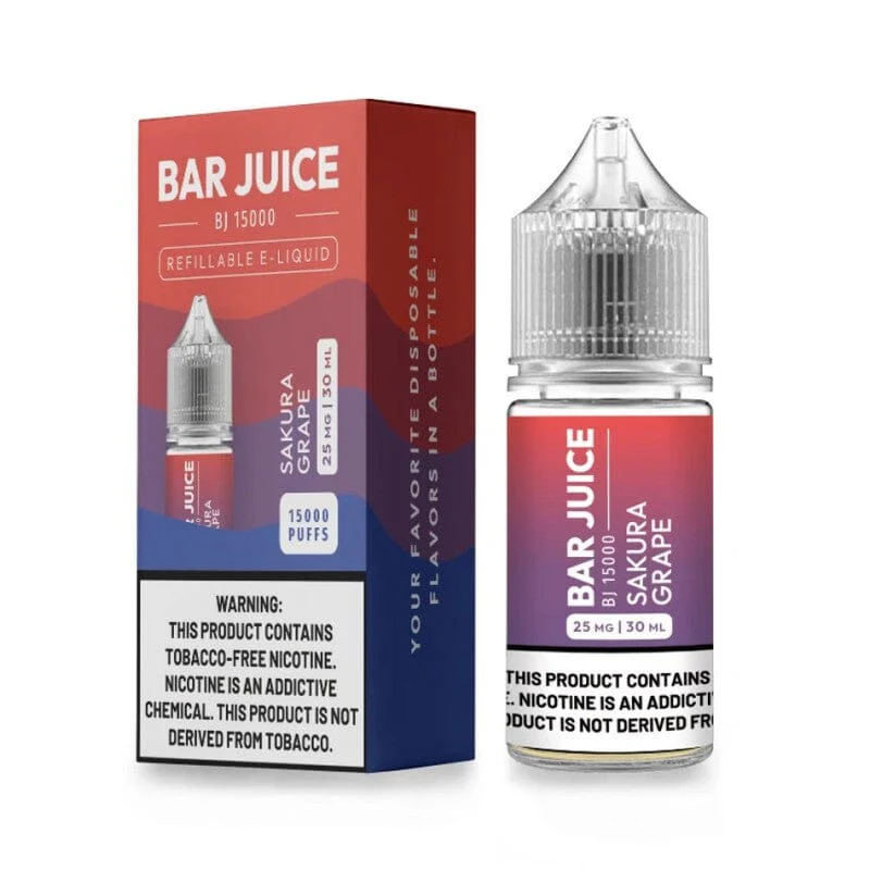 Sakura Grape by Bar Juice BJ15000 Salts 30mL