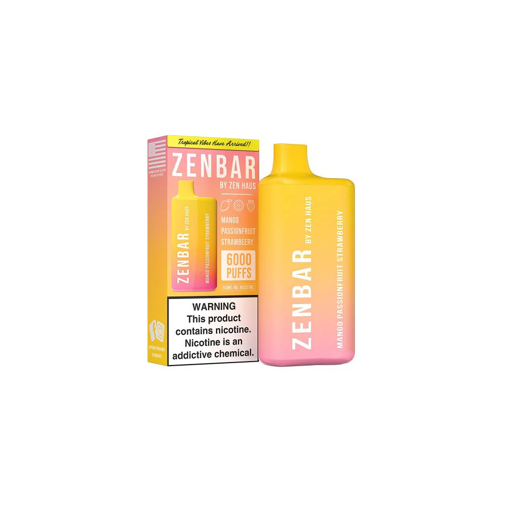 Zen Bar Disposable 6000 Puffs 13mL 50mg