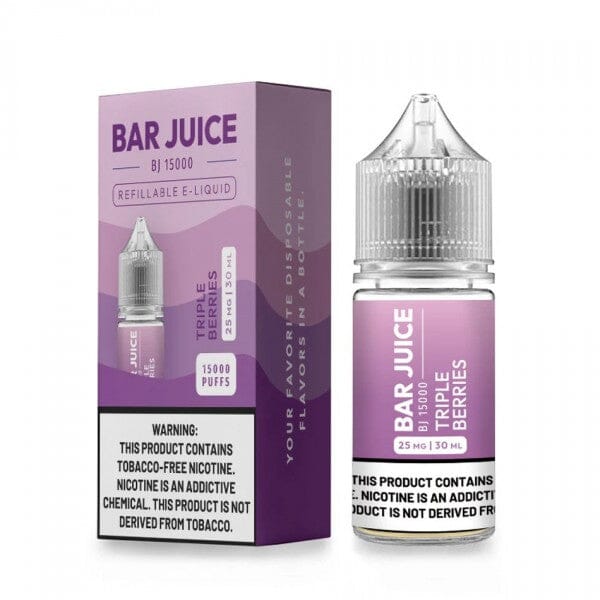 Triple Berries by Bar Juice BJ15000 Salts 30mL