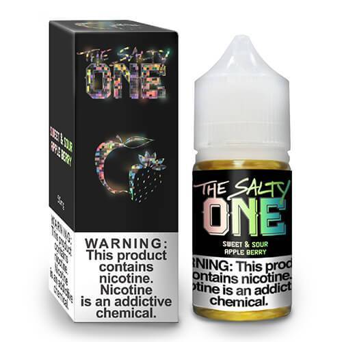 Sweet & Sour Apple Berry by THE SALTY ONE E-Liquid 30ml