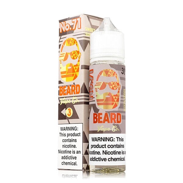 No. 71 Sweet and Sour Sugar Peach by Beard Vape Co 60mL