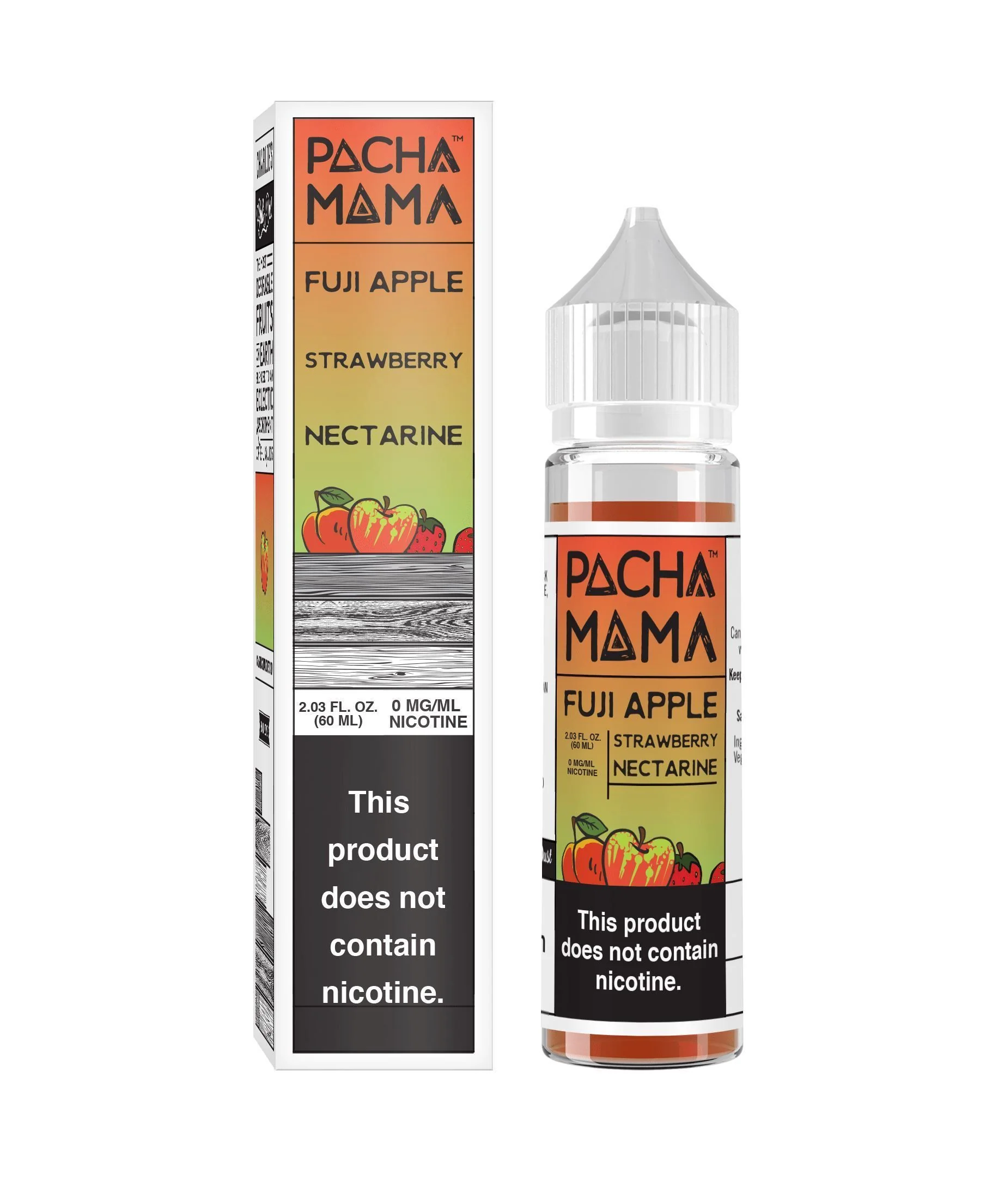 Fuji Apple Strawberry Nectarine by Pachamama EJuice TFN 60ml