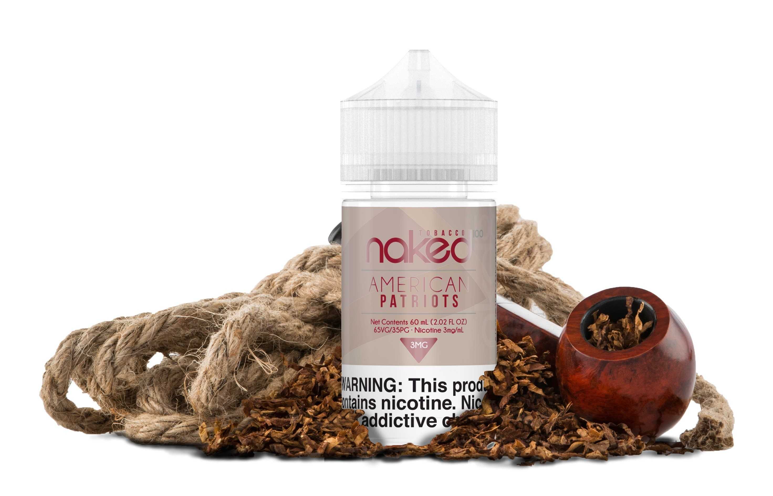 American Patriots by Naked 100 Tobacco 60ml