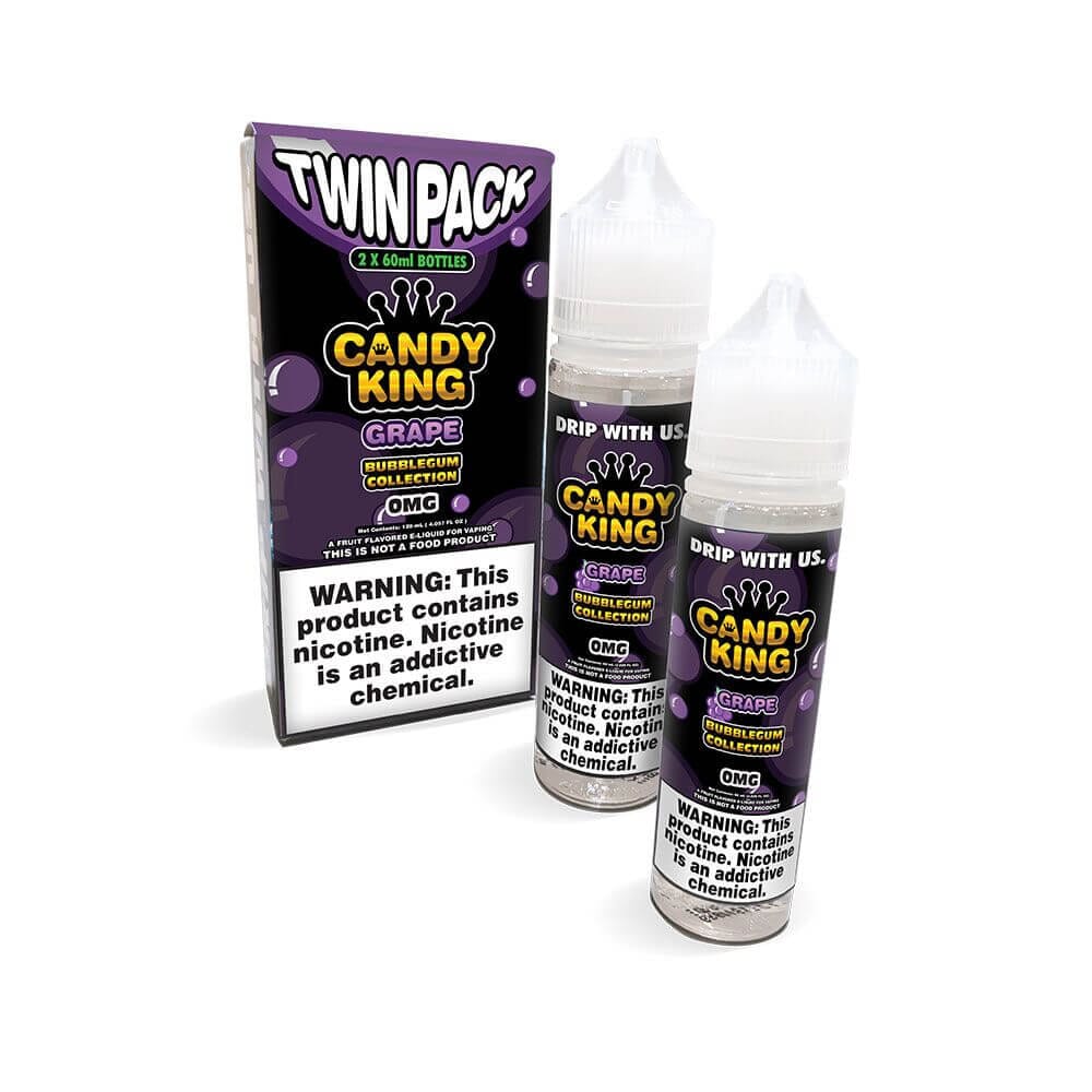 Grape Candy King Bubblegum Series Freebase E-Juice 100mL