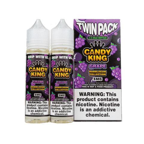 Grape Candy King Bubblegum Series Freebase E-Juice 100mL