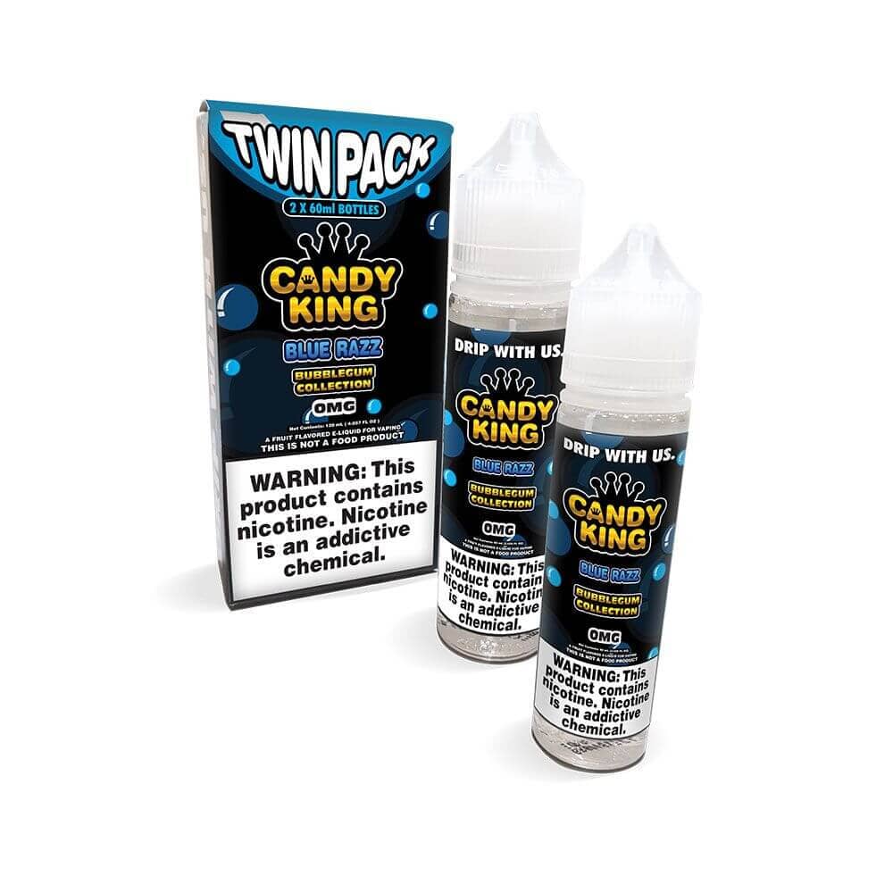 Blue Razz Candy King Bubblegum Series Freebase E-Juice 100mL