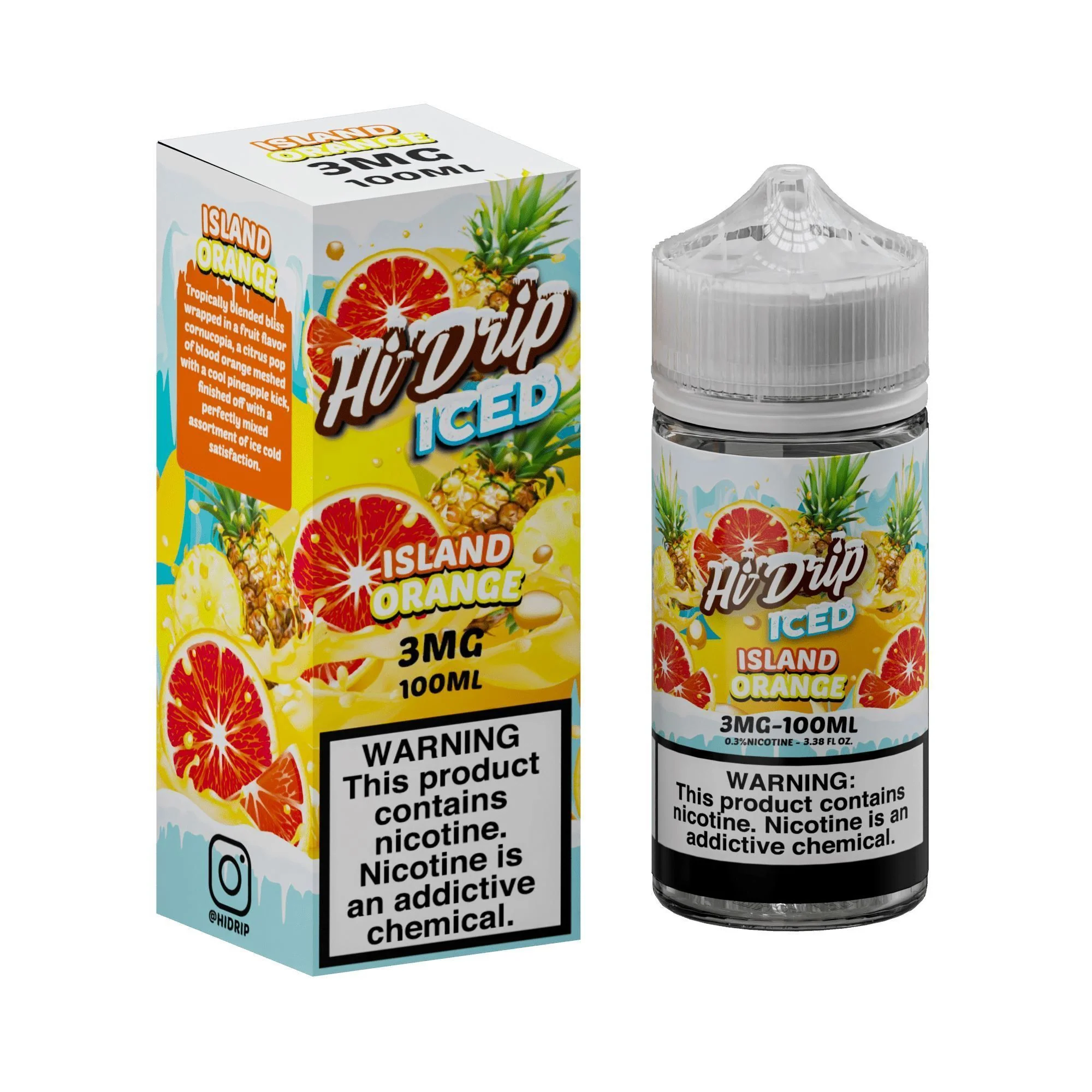 Iced Blood Orange Pineapple by Hi-Drip E-Juice 100ml