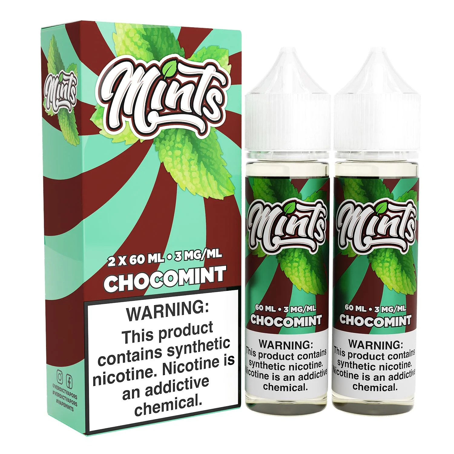 Chocomint by Mints Series 2x 60mL
