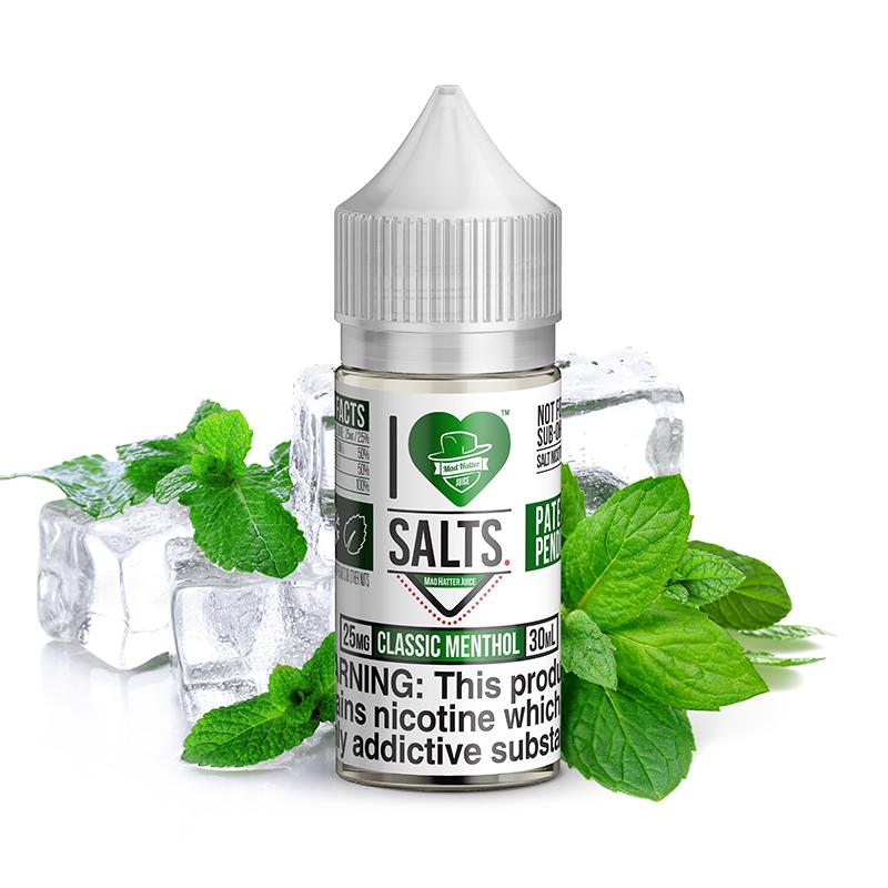 Classic Menthol Salts by Mad Hatter EJuice 30ml