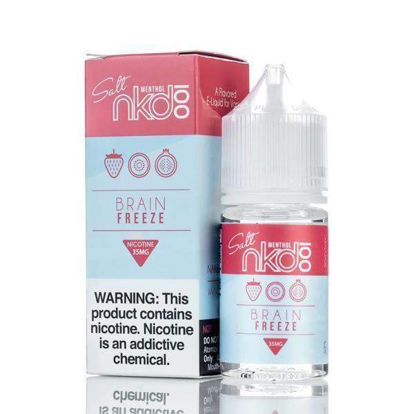 Naked Salt 30mL - Strawberry Pom Menthol (Brain Freeze) 35mg
