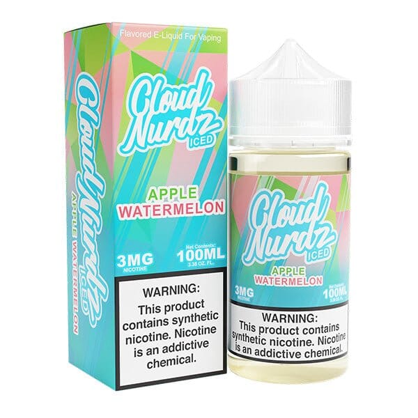 Apple Watermelon Iced Cloud Nurdz TFN 100mL