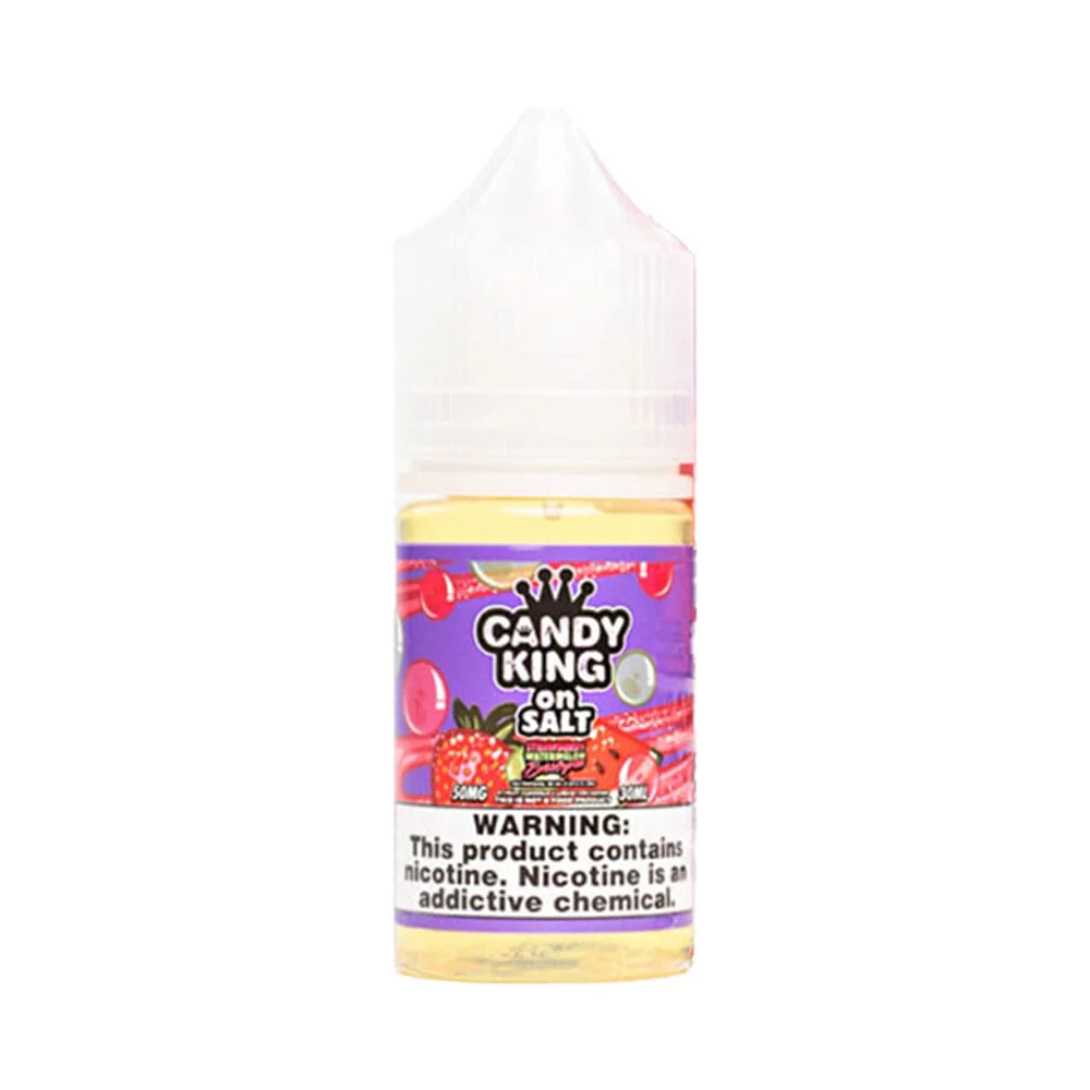 Strawberry Watermelon Bubblegum by Candy King On Salt 30ml