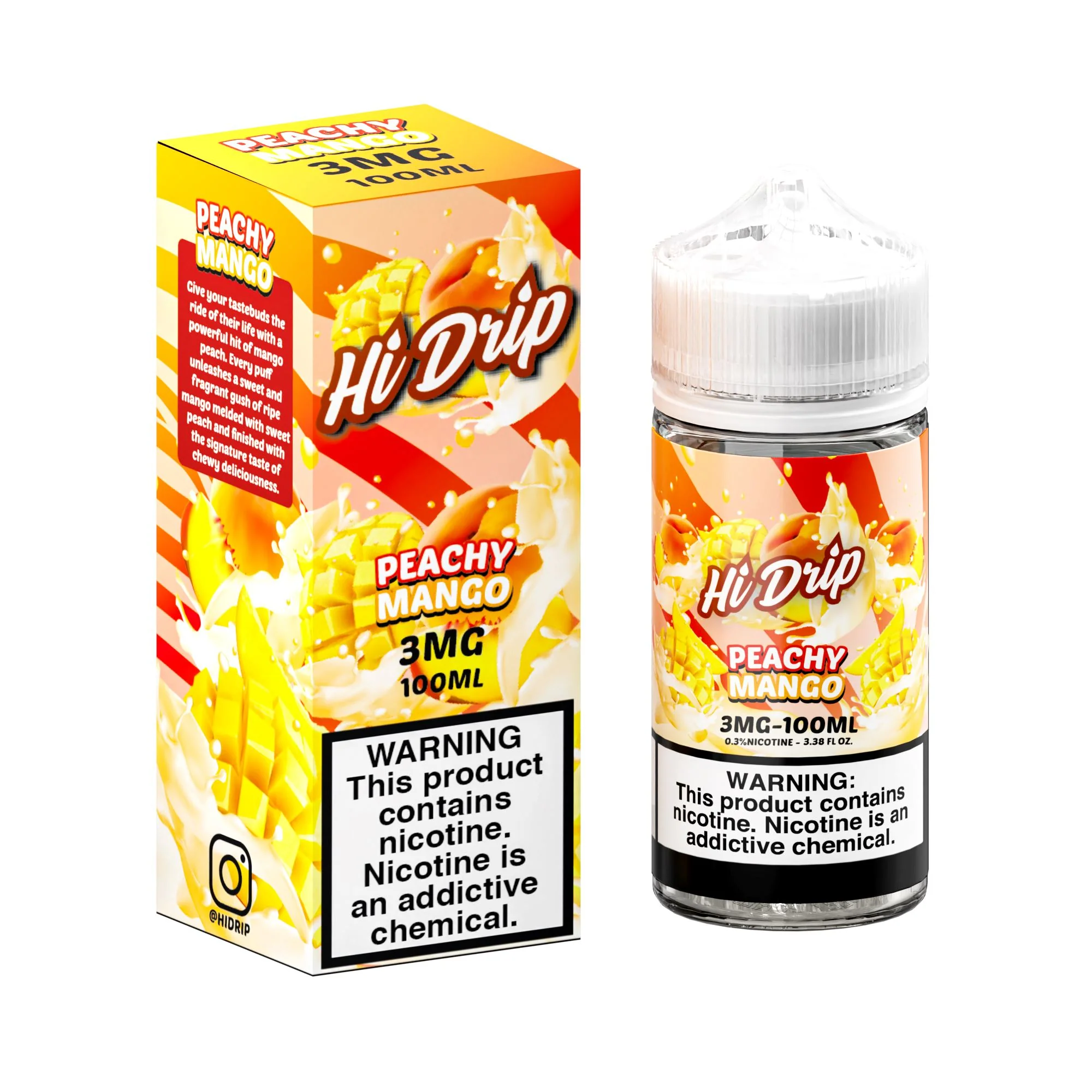 Peachy Mango by Hi Drip E-Liquid 100ml