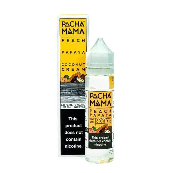 Peach Papaya Coconut Cream by Pachamama EJuice TFN 60ml