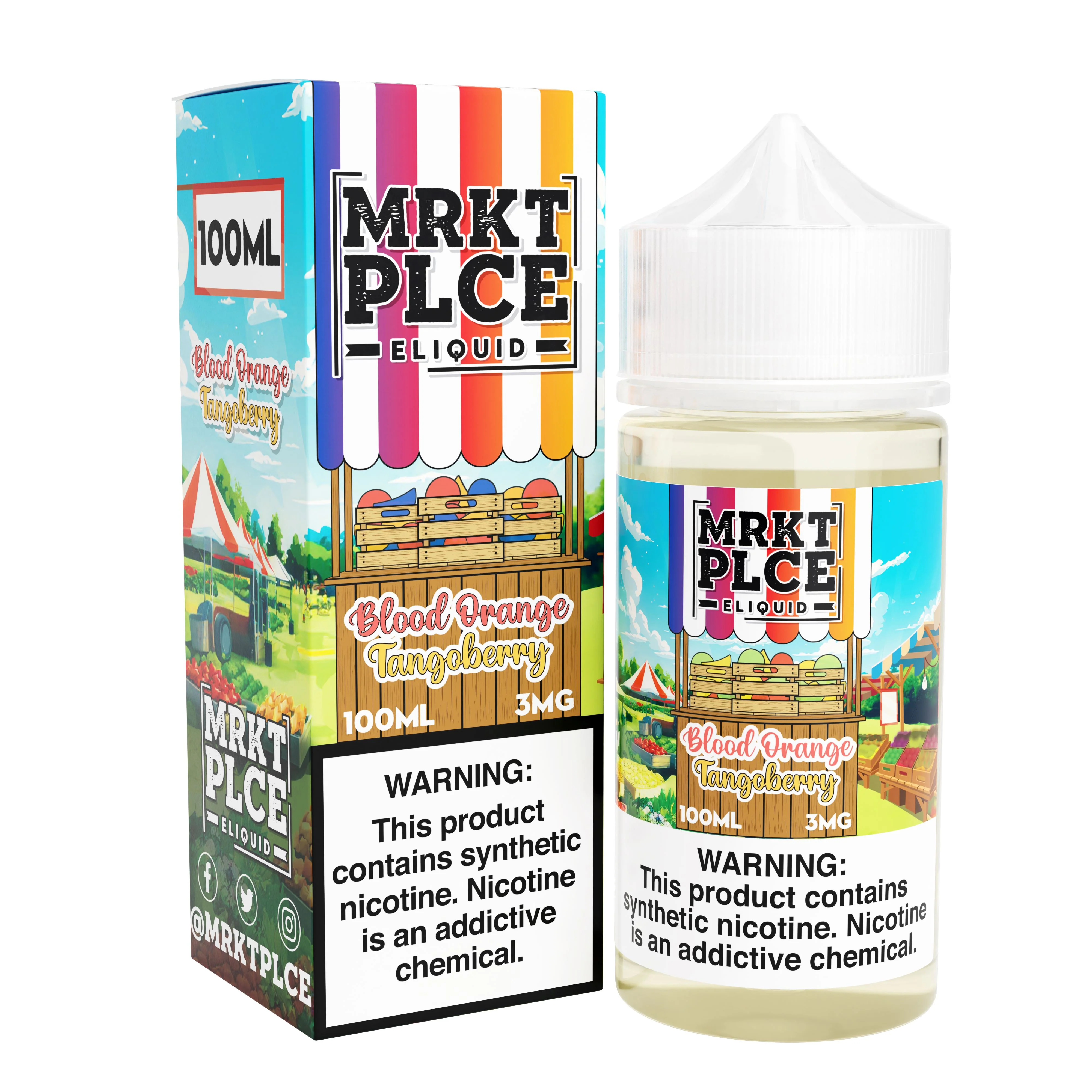 Blood Orange Tangoberry by MRKT PLCE 100ML