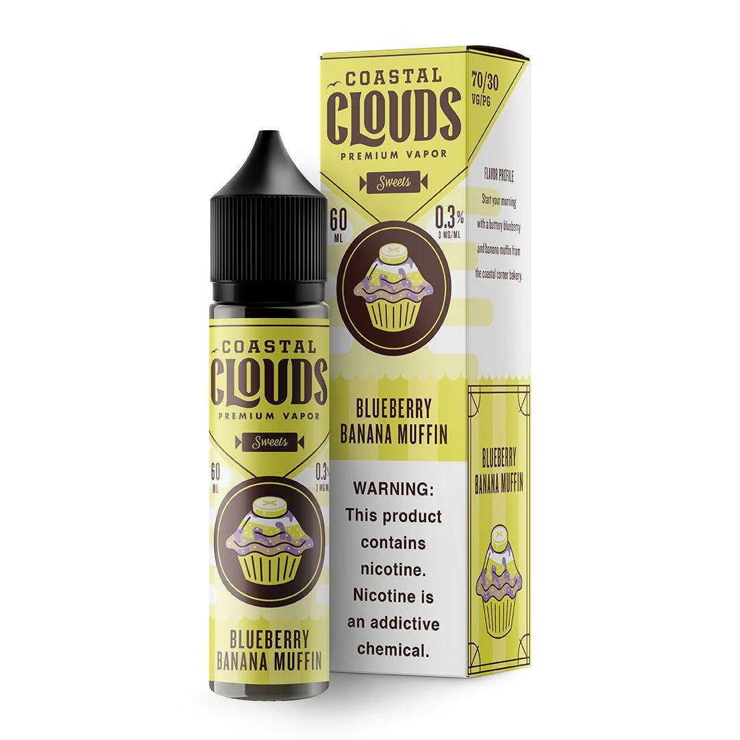 Blueberry Banana by Coastal Clouds 60ml