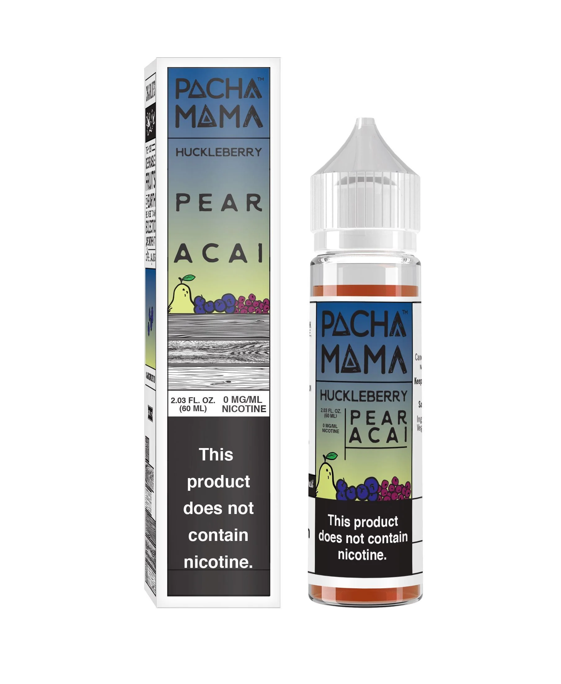 Huckleberry Pear Acai by Pachamama E-Liquid TFN 60ml