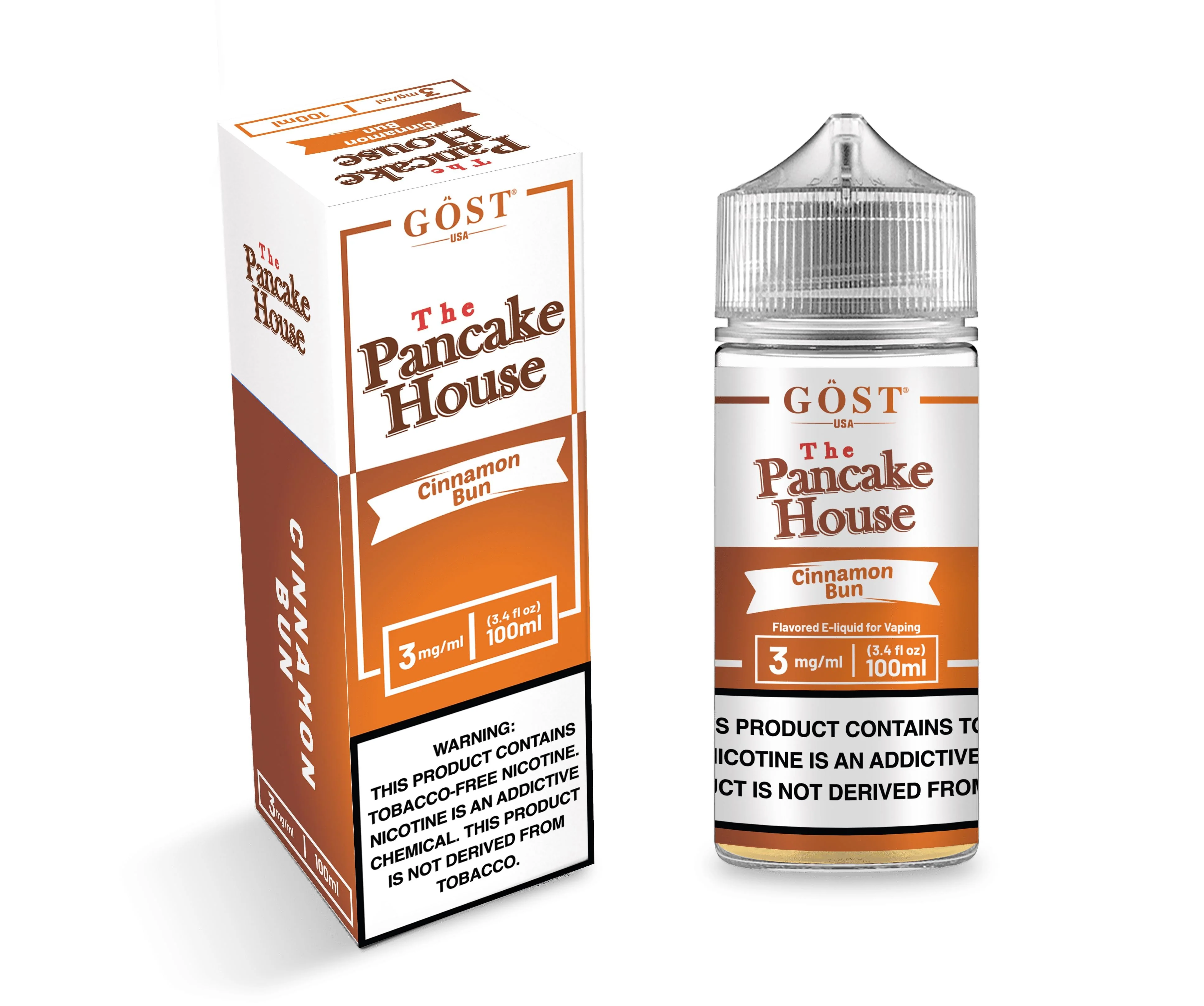 Cinnamon Bun by GOST The Pancake House Series 100mL