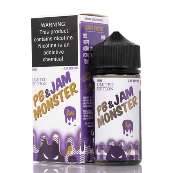 Grape PB&J by Jam Monster 100mL