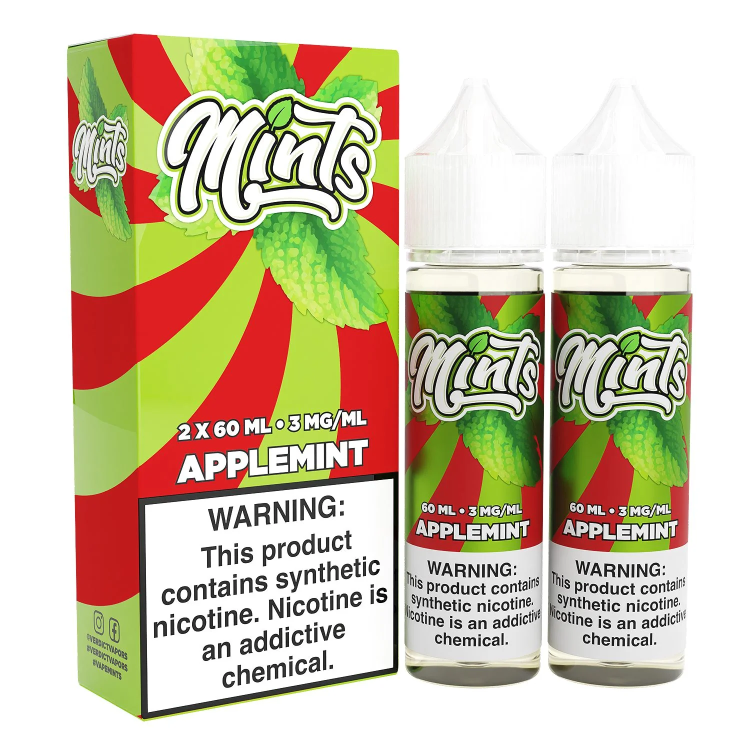 Applemint by Mints Series 2x 60mL