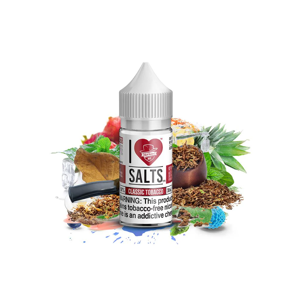 Classic Tobacco Salts by Mad Hatter EJuice 30ml
