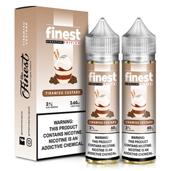 Tiramisu Custard by Finest Signature 120ML