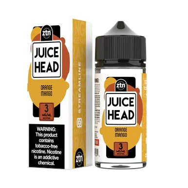 Orange Mango Freebase E-Juice by Juice Head 100mL