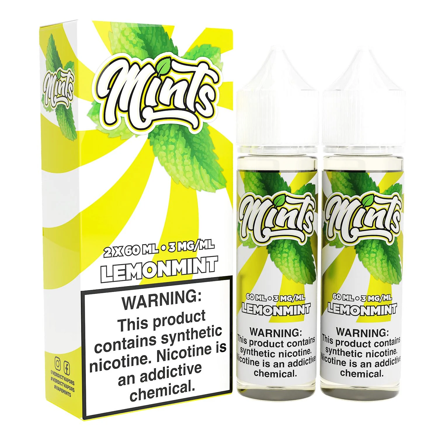 Lemonmint by Mints Series 2x 60mL