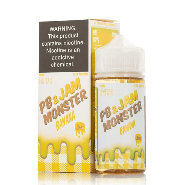 Banana PB&J by Jam Monster 100mL