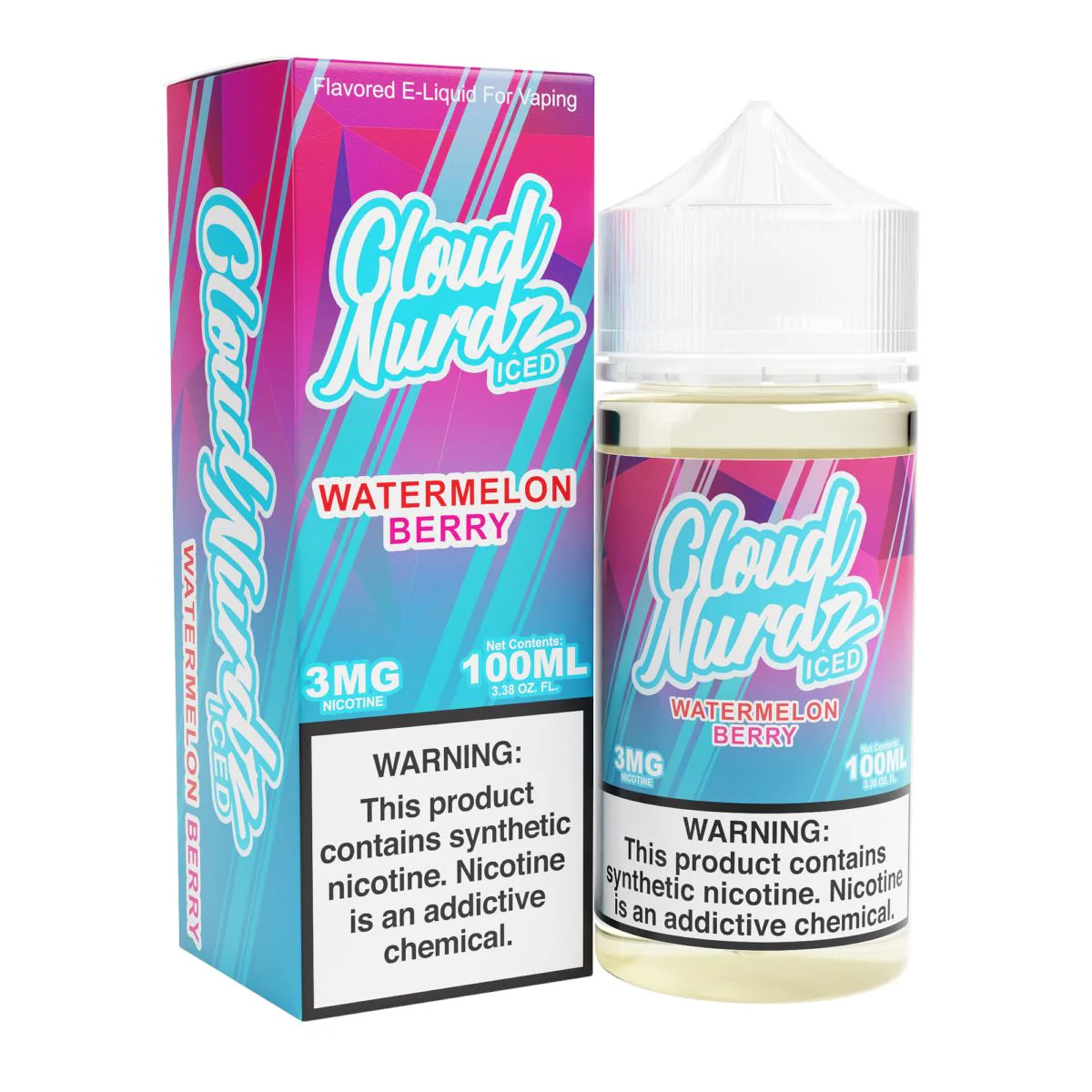 Watermelon Berry Iced Cloud Nurdz TFN 100mL