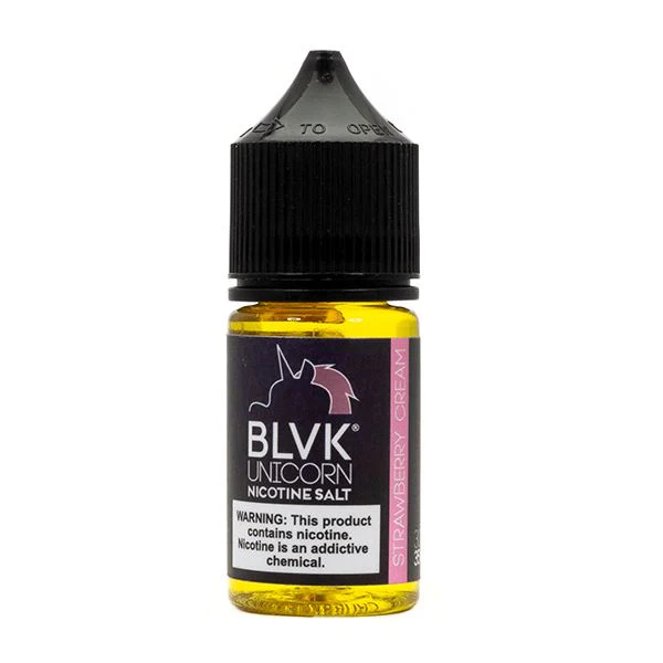 Creamy StrawberryÂ (CRMY Strawberry) by BLVK Unicorn Nicotine Salt 30ml