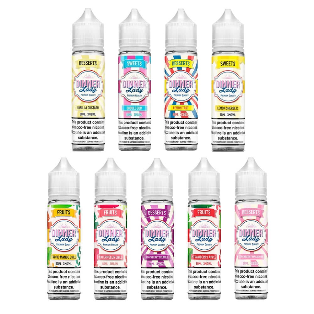 Lemon Tart by Dinner Lady Synthetic Series E-Liquid