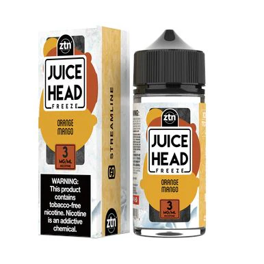 Orange Mango Freeze Freebase E-Juice by Juice Head 100mL