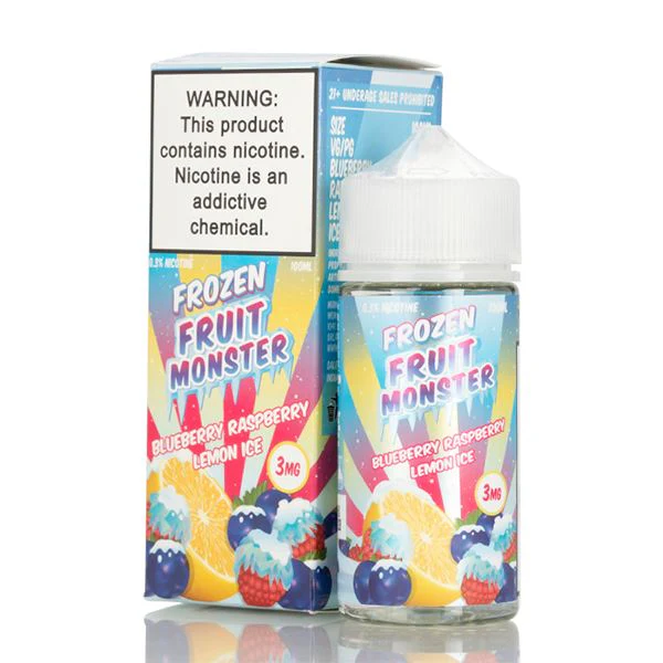 Blueberry Raspberry Lemon Ice By Frozen Fruit Monster 100mL