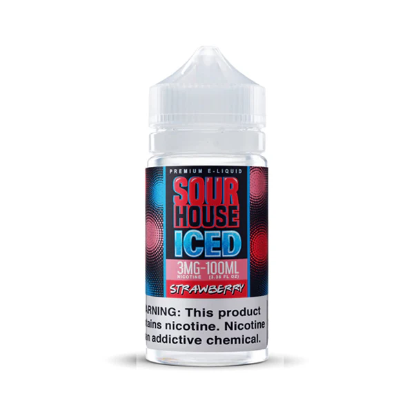 Strawberry by Sour House Iced 100ml
