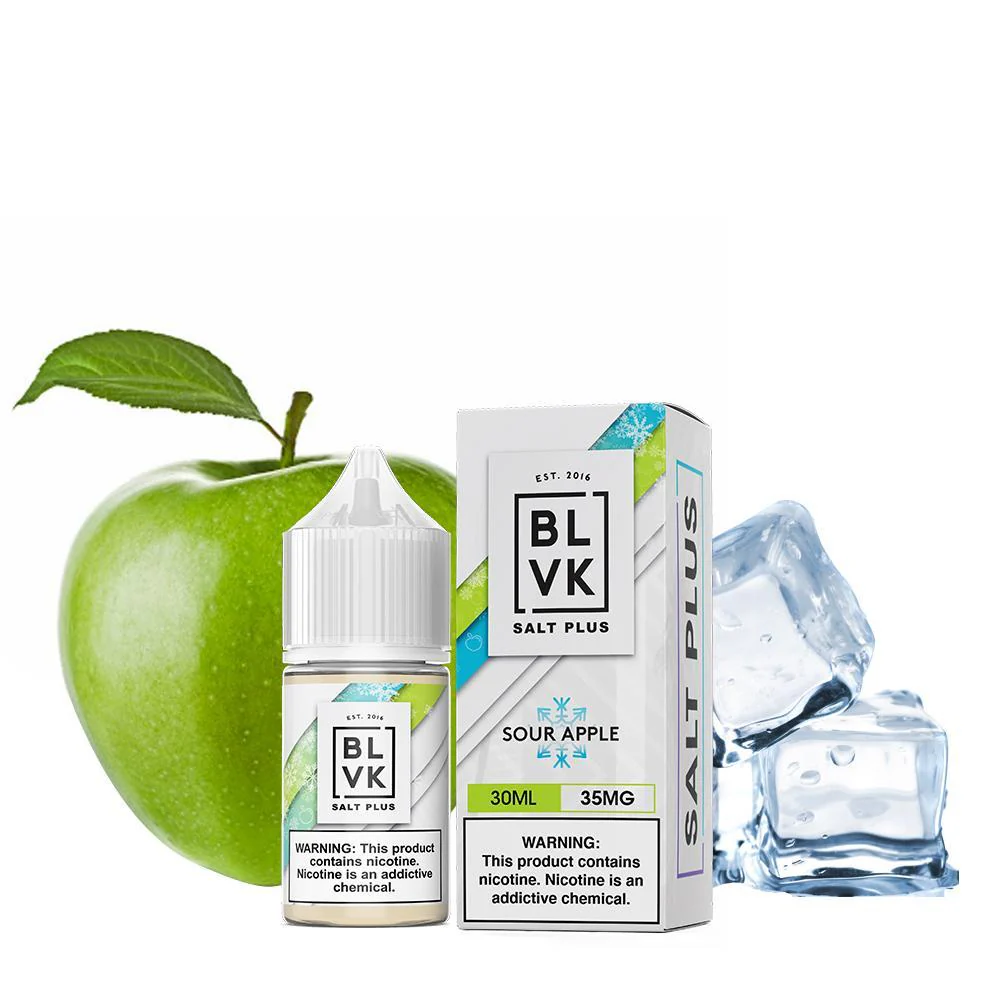 Apple Candy Ice (Sour Apple Ice) Salts Plus by BLVK Unicorn 30ml